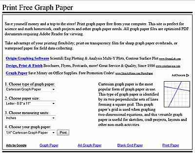 6 Orte, um kostenloses druckbares Graphpapier zu finden