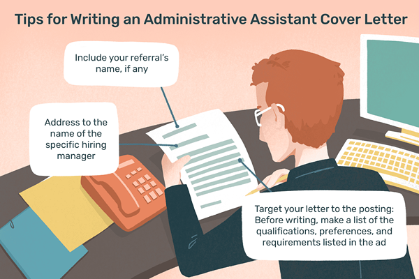 Beispiele für administrative Assistenten Anschreiben
