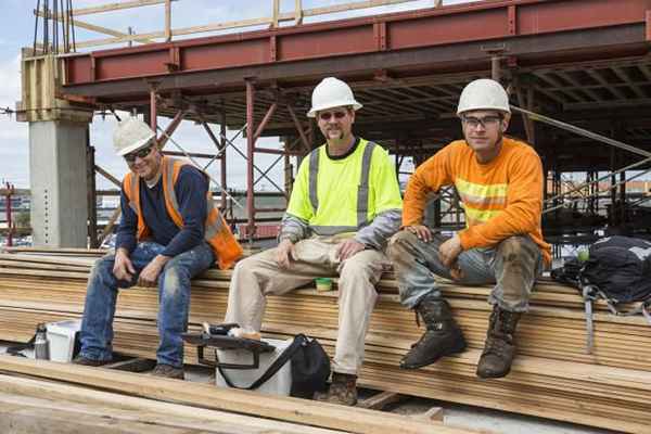 Options de carrières de construction, titres d'emploi et descriptions