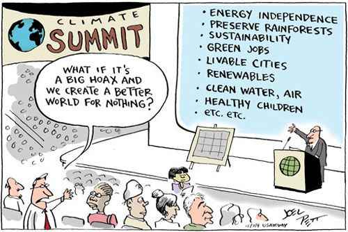 Globale Erwärmung Cartoons