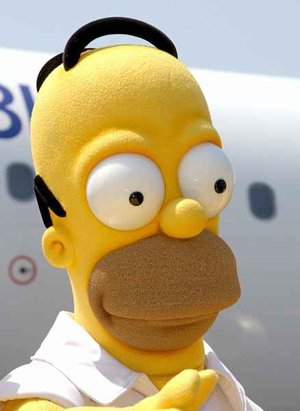 Homer Simpson cita sulla birra