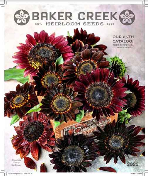 Come richiedere un catalogo di semi di cimelio Baker Creek gratuito