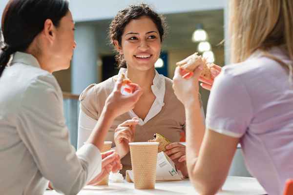 Refeição e descanso interromper as leis de trabalho