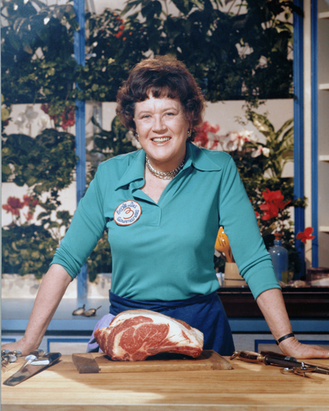 Sprechen über Kochen und Leben Julia Child Zitate