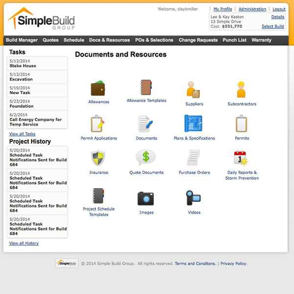 Die einfache Online -Software für coole Konstruktionsmanagement -Online -Software