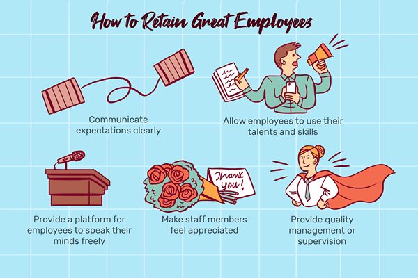 Las 10 mejores formas de retener a sus grandes empleados