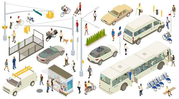 Opções de carreiras de transporte, cargos e descrições