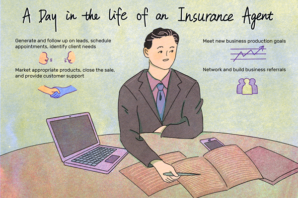 Que fait un agent d'assurance?