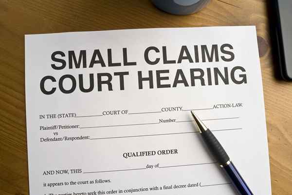 Alles über Small Claims Court