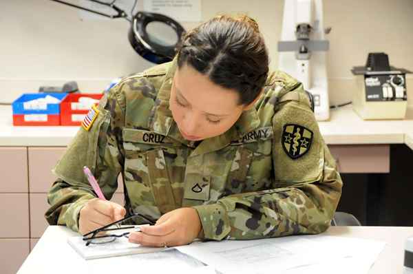 Emploi enrôlé de l'armée 68G Spécialiste de l'administration des patients