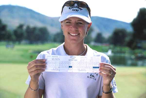 Meilleur score de 18 trous sur la tournée LPGA