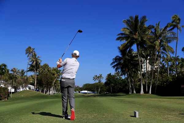 Definisjon av 'Championship Tees' eller 'Back Tees' på en golfbane