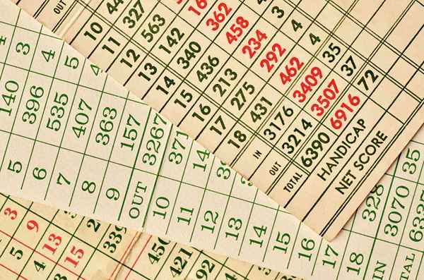 Handicap -Differential im Golf