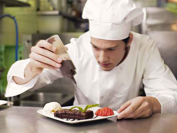 Lavoro di ospitalità riprendere campioni