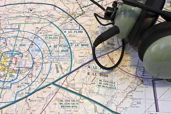 Wie Piloten Luftnavigation verwenden, um zu fliegen