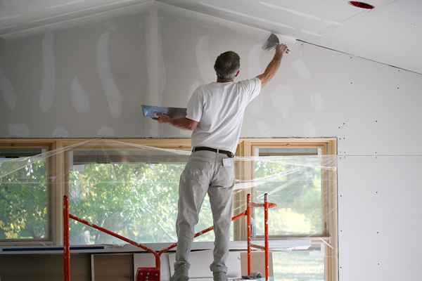 Como evitar nove problemas de textura de drywall