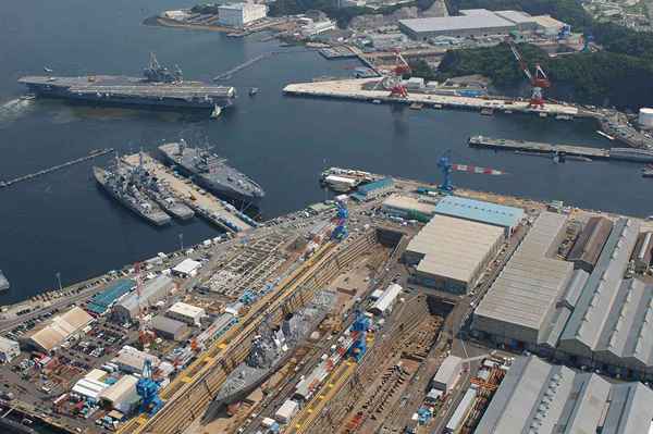 Installationsübersicht Commander Flotte Aktivitäten Yokosuka, Japan
