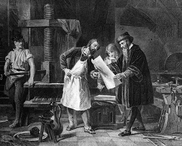 Johann Gutenberg et la naissance de la page imprimée