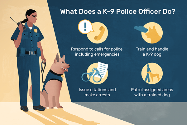 Perfil de carreira do policial K-9