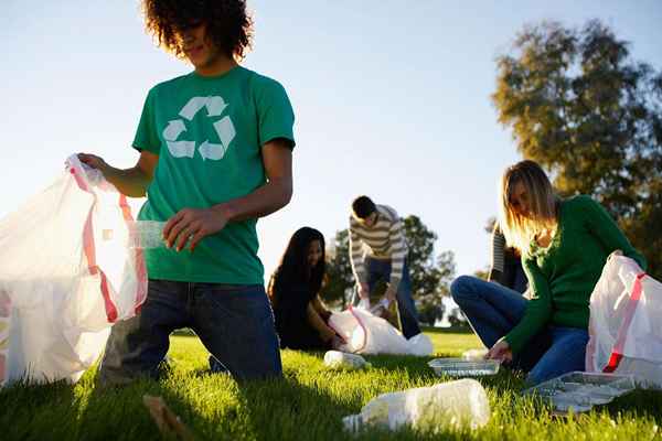 Lernen Sie die 3 Rs - reduzieren, wiederverwenden und recyceln