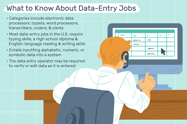 Buscando un trabajo de entrada de datos lo que necesita saber