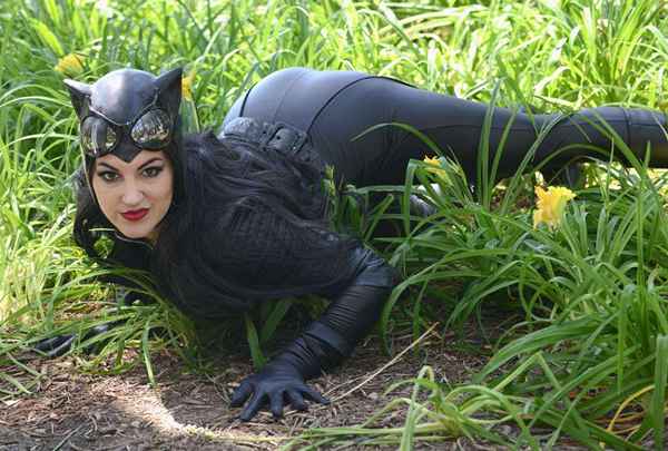 Haz un disfraz de Catwoman