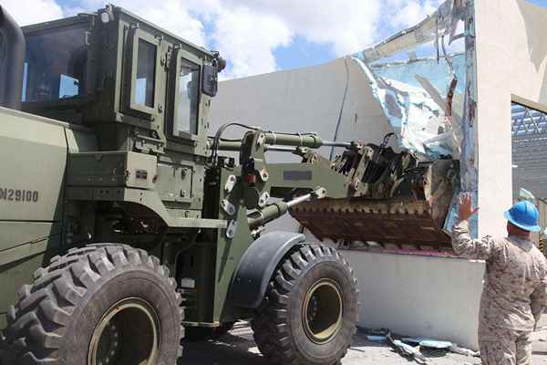 Operador de equipamentos de engenheiro do Corpo de Fuzileiros Navais - MOS -1345