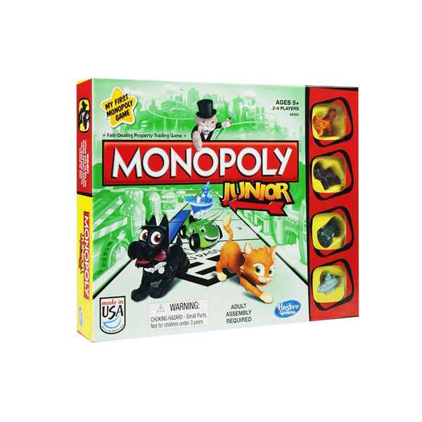 Monopoly Junior Eine Kinderversion des klassischen Familienspiels