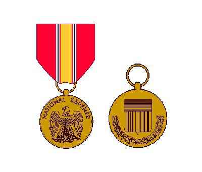Medaglia del servizio di difesa nazionale