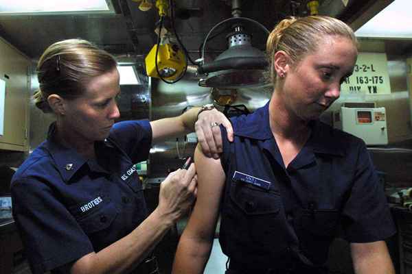 Przegląd technika usług zdrowotnych Coast Guard