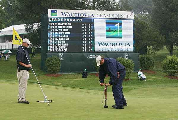 Colocación de pines lo que significa en el golf