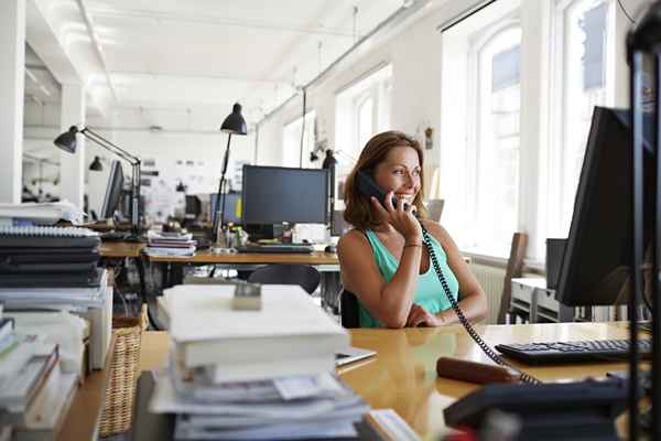 Étiquette de téléphone professionnel