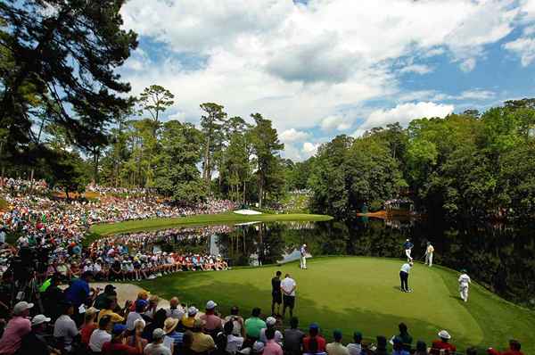 El campo par-3 en golf