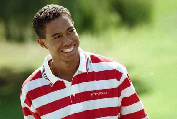 Tiger Woods ha giocato al college golf a Stanford