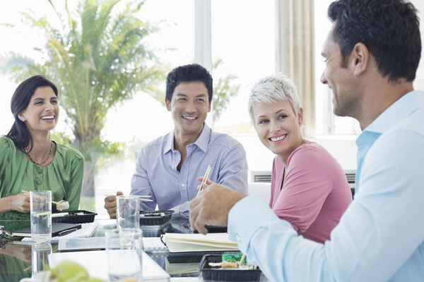 Tópicos para o almoço da empresa e aprendam eventos