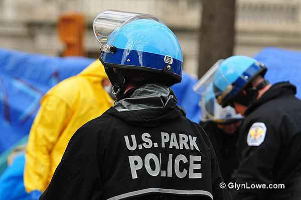 Trabajos policiales uniformados en el gobierno federal