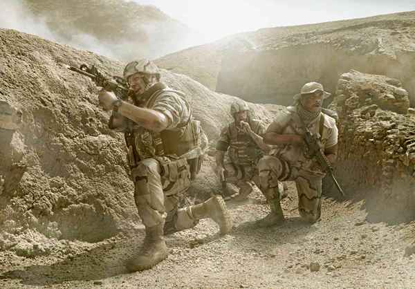 Campo ocupacional de infantería alistada de USMC