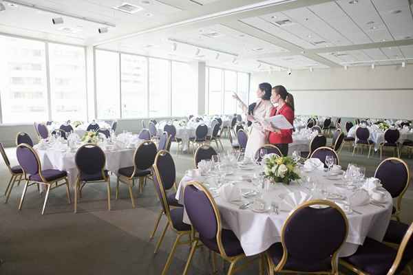 Coordenador de casamento deveres de trabalho