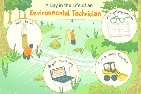 Que fait un technicien environnemental?