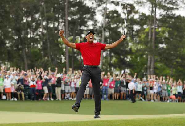 2019 Masters Turnier Tiger Woods gewinnt 5. grüne Jacke