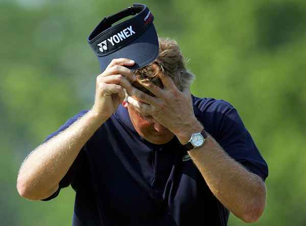 7 vezes os jogadores de golfe rasgaram a USGA no campo de golfe do US Open