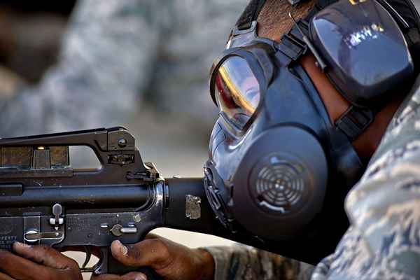 Treinamento do controlador de combate da Força Aérea