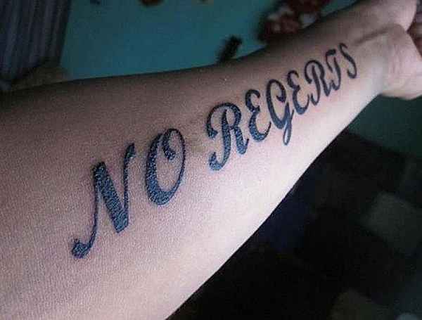 ¿Puedes deletrear arrepentimiento?? 20 tatuajes mal escritos divertidos