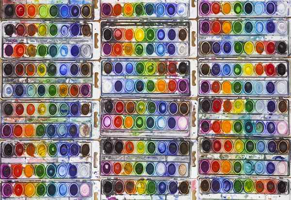 Palettes de couleurs de peintures célèbres