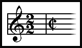 Zeitdefinition in musikalischen Begriffen abschneiden