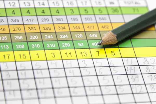 Forklare 'brutto score' i golf