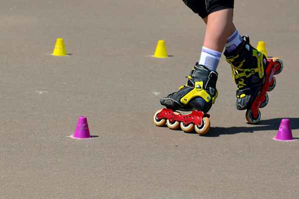 Patines de slalom de estilo libre