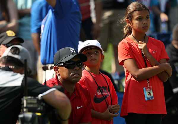 Galerie des enfants de Tiger Woods, Sam et Charlie