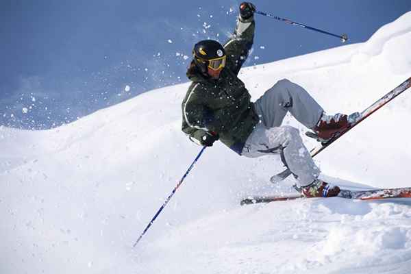 Se lever après une chute sans enlever vos skis