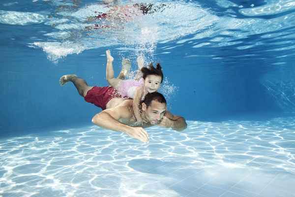 Wie schnell können Sie einem Kind das Schwimmen beibringen?